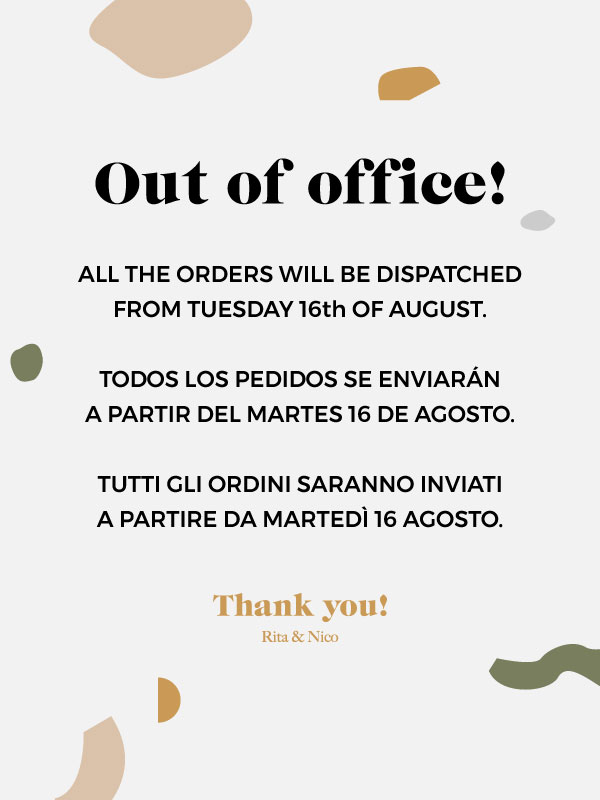 Out of office untill 16th of August